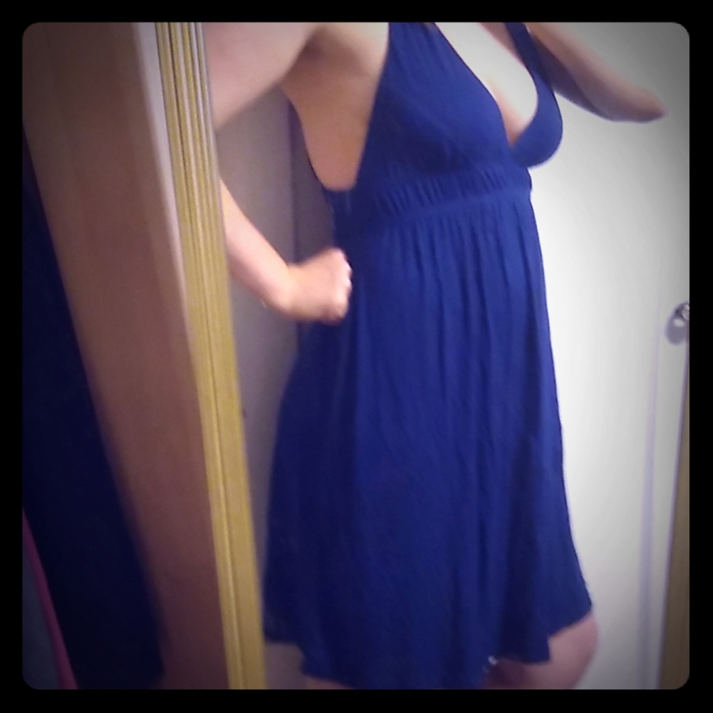 Blue Delirious love Los Angeles medium dress